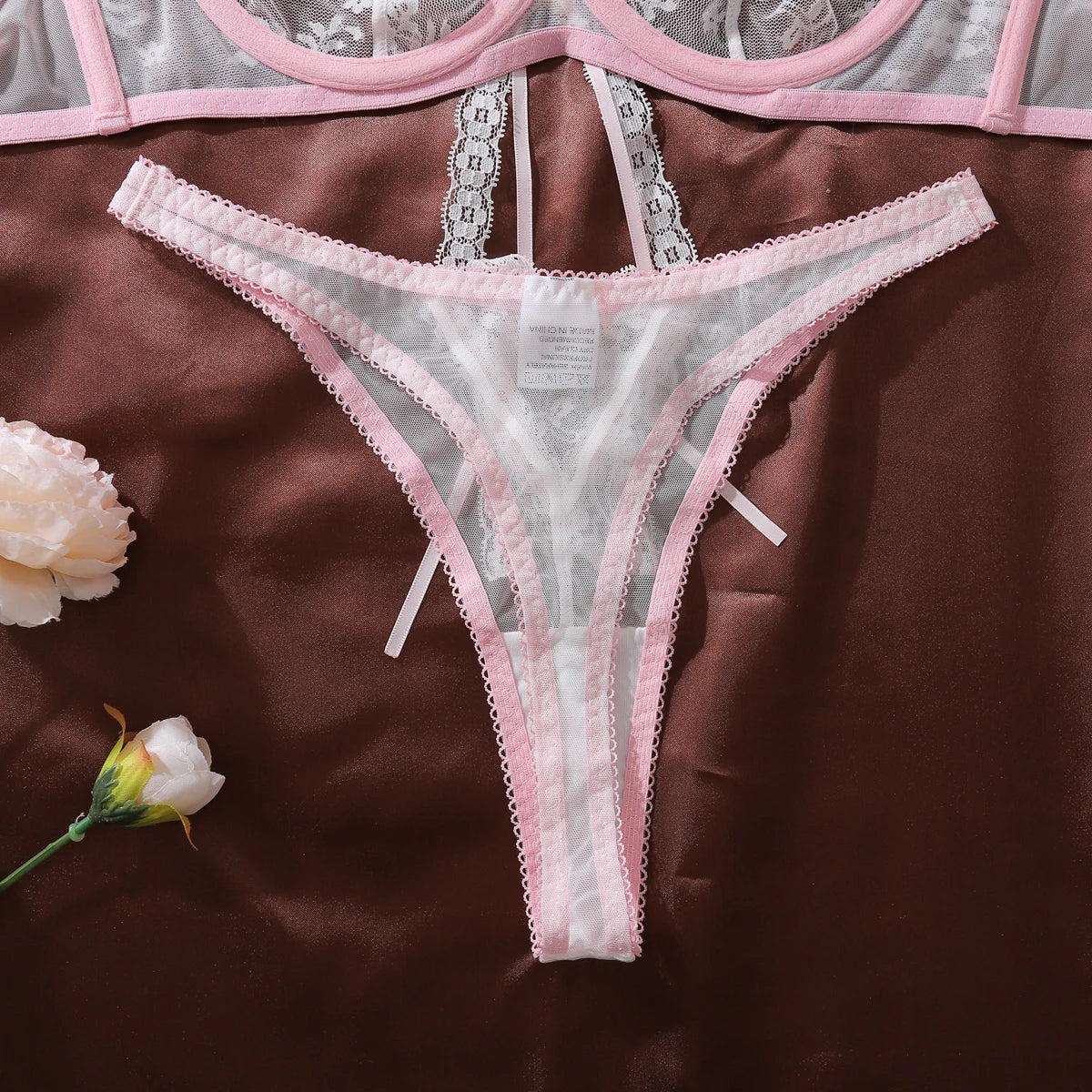 “Sugar Blossom” Lace Lingerie Set