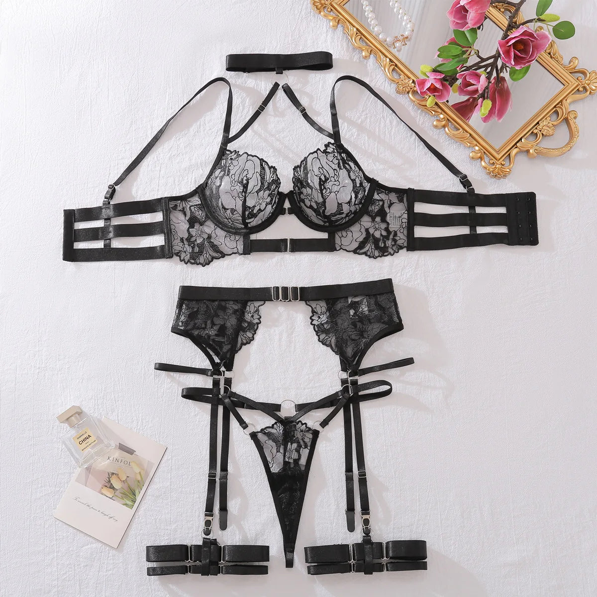 Lila Intimate 3-Piece Set