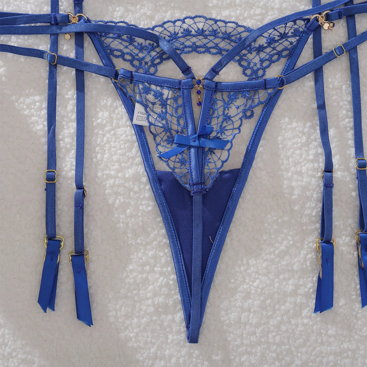 “Electric Affair” Cut-Out Lingerie Set