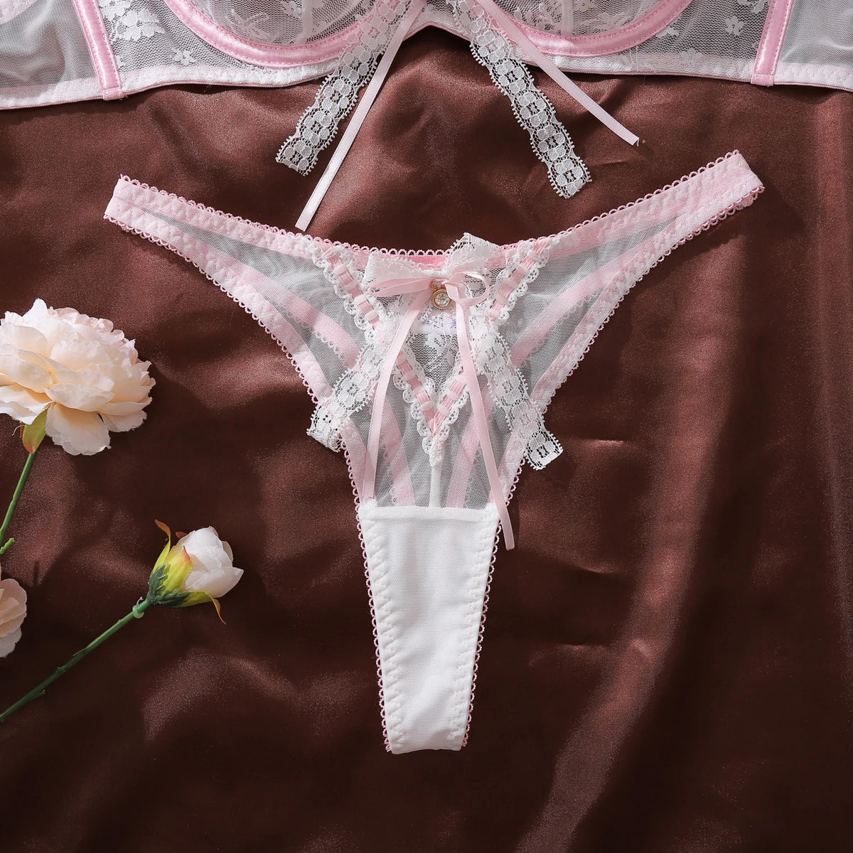 “Sugar Blossom” Lace Lingerie Set
